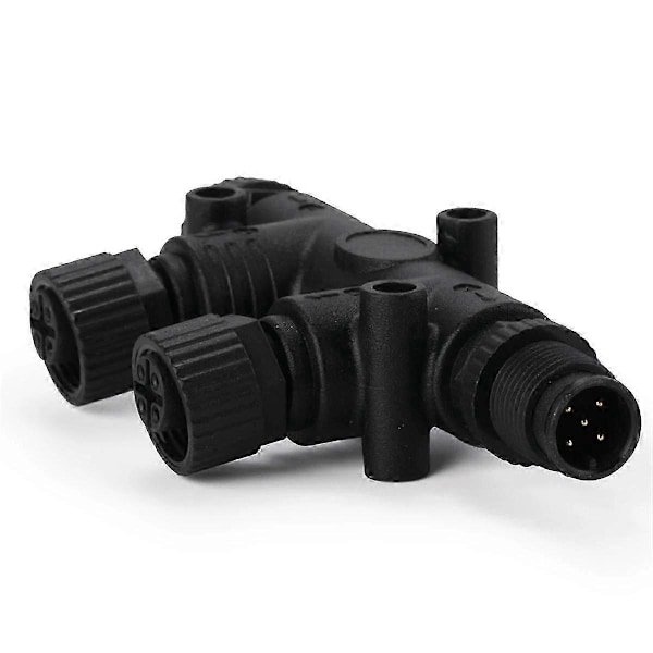 Nmea 2000 T-liitin 4 Porttia 5pin M12 Kierre Ip67 Nmea 2000 (n2k) (tee) T-liitin