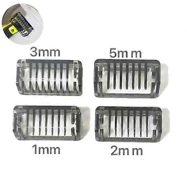 1/2/3/5MM Guide Comb för Philips One Blade QP2520 QP2530 QP2630 QP2620 Elektrisk Trimmer Rakapparat Tillbehör Positioneringskam Verktyg Ersättning