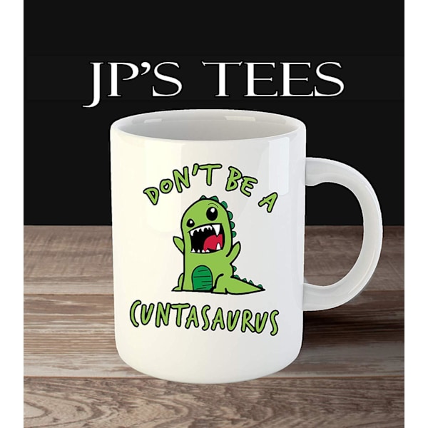 Dinosaur Ikke Vær En Cuntasaurous Dinosaur Keramisk Kaffekopp Vannkopp - STIL 3 2025th
