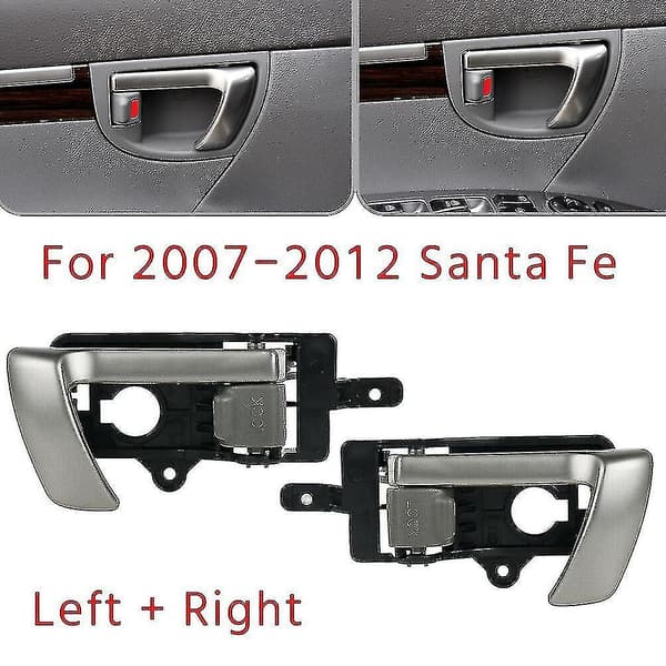 Indvendig Dørgreb til 2007-2012 Hyundai Santa Fe med Grå Knapper Fgao