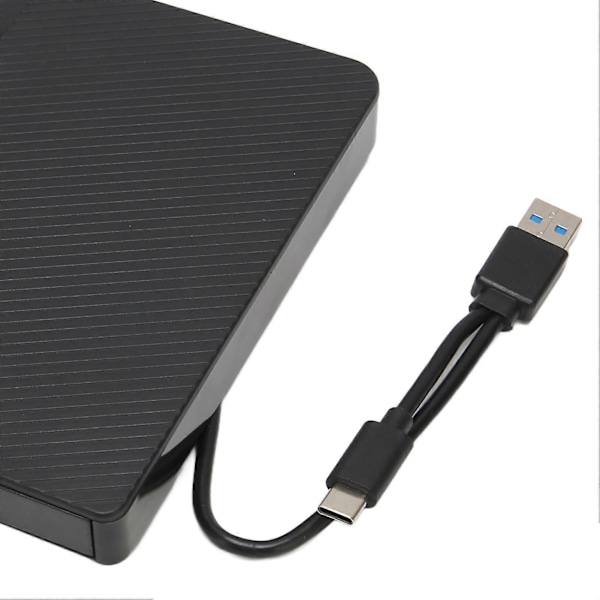 Ulkoinen DVD-asema USB3.0 Type C Universal CD DVD RW -poltin Linuxille, Windowsille, OS X:lle ja pöytätietokoneille
