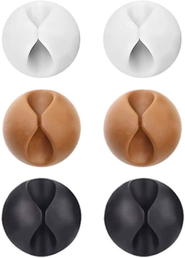 6-pak Holdbare Kabelclips