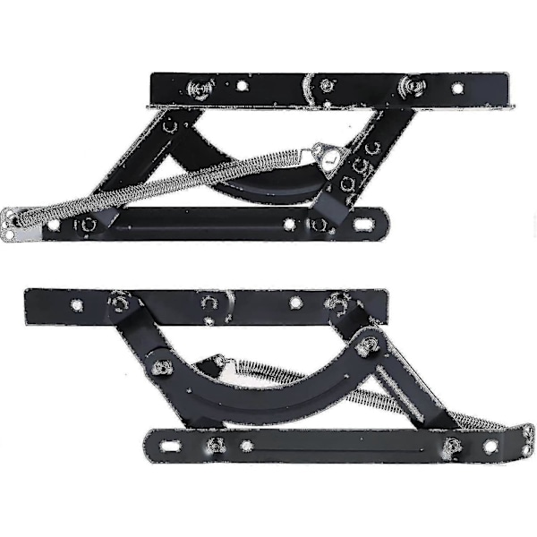 Sofa Senger Seng DIY Justerbar Fjærmekanisme Futon Hengsel Maskinvare Trippel Klikk Hengsel Maskinvare For Sovesofa Seng Møbler