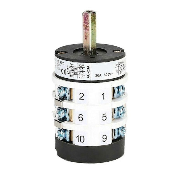 20A 220/380V Däckbytesmaskin Motor Framåt Backåt Strömbrytare Framåt och Bakåt Fotpedal