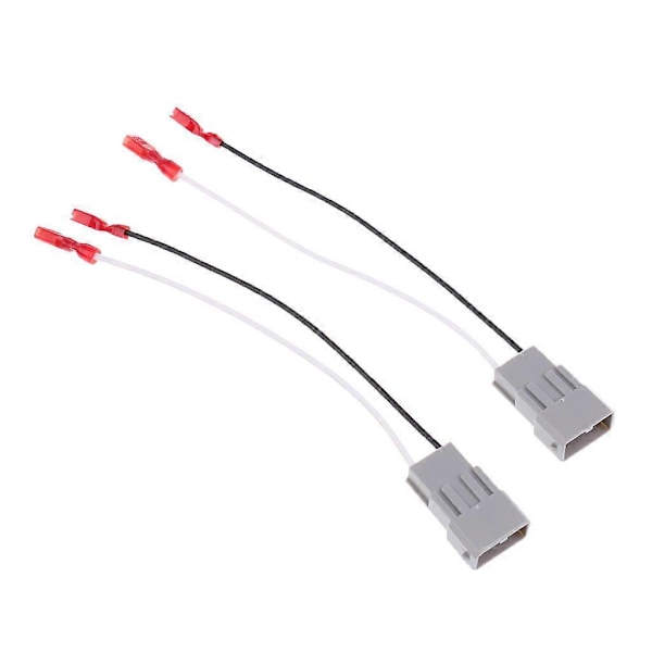 2 stk. Bil Stereo Strøm Høyttaler Plugg Ledningsnett Kabel for 82-15 Honda Accord