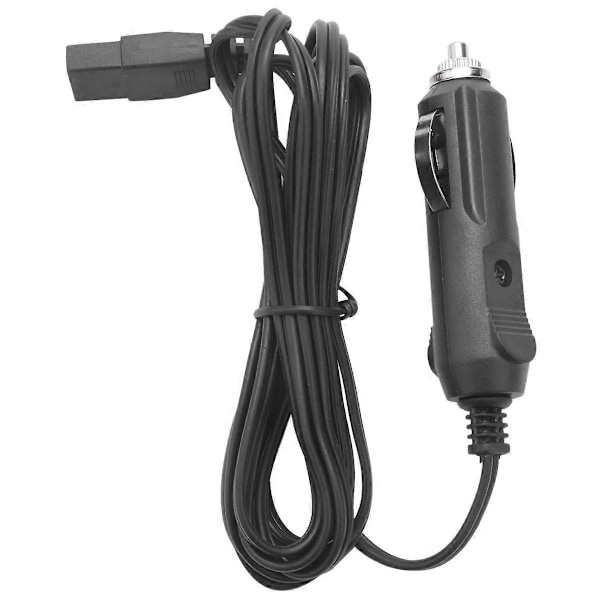 2m 12V Erstatningskabel for bilkjøleskap, sigaretttenner, 2-polet lader