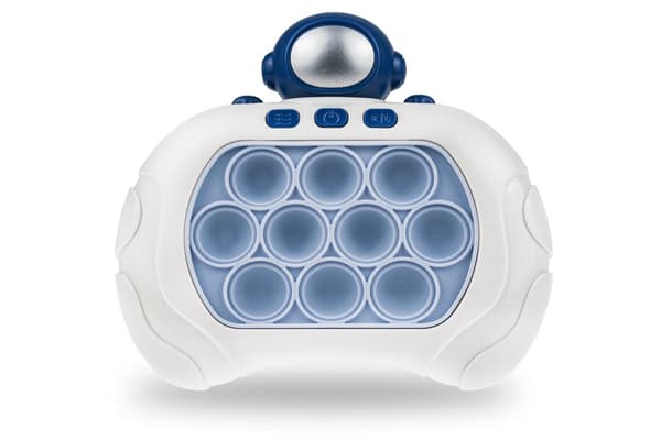 Pop It Kosmonaut pedagogisk arkadespill for barn 4 spillmoduser!