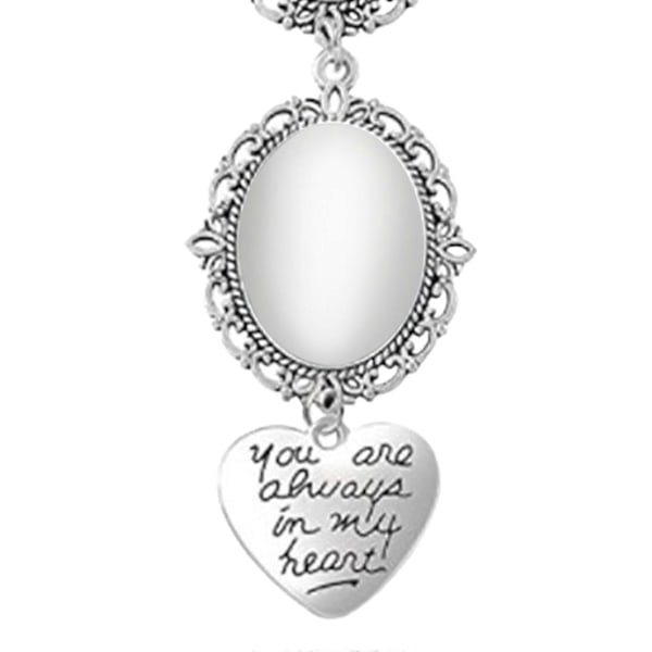 2x Brudebuket Charms Bryllupsbuket Foto Charms til Ven Brudgom Brud