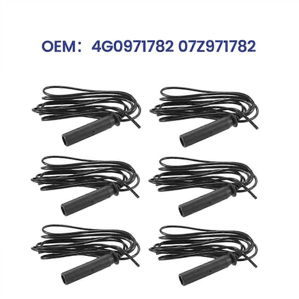 6 stk. 4G0971782 Motor Gløderørsledningsstik til GOLF A1 A4 Seat 07Z971782 4G0-971-782