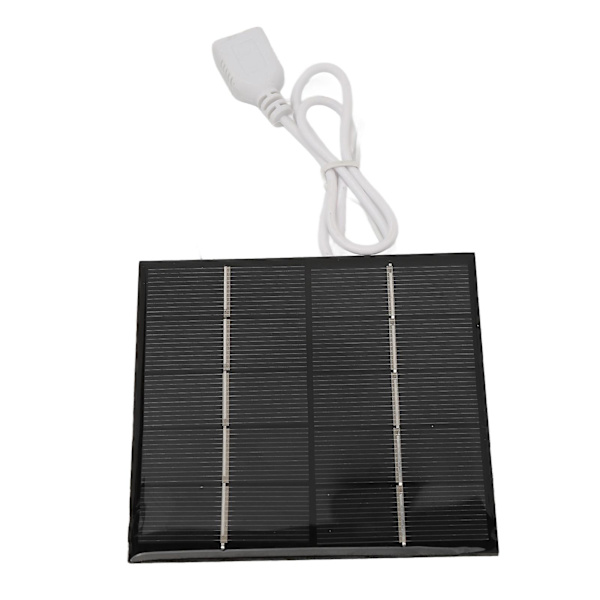 Mini USB Solpanel 1.2W 5V Lätt Bärbar Polykristallin Silikon för Mobiltelefoner