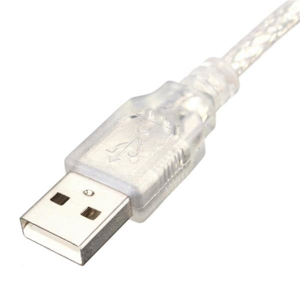 USB til FireWire-adapterkabel - Ulisem - 1,5 m - 4-polet han iLink - IEEE 1394 - USB-kompatibel