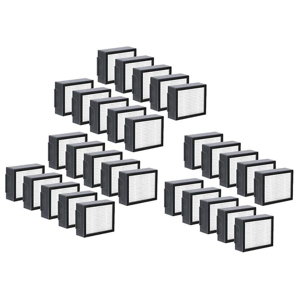 30 stk. HEPA-filter for J7 I7 I7+ I3 I4 I6 I6+ I8 I8+Plus E5 E6 E7 Støvsuger Tilbehør Erstatning