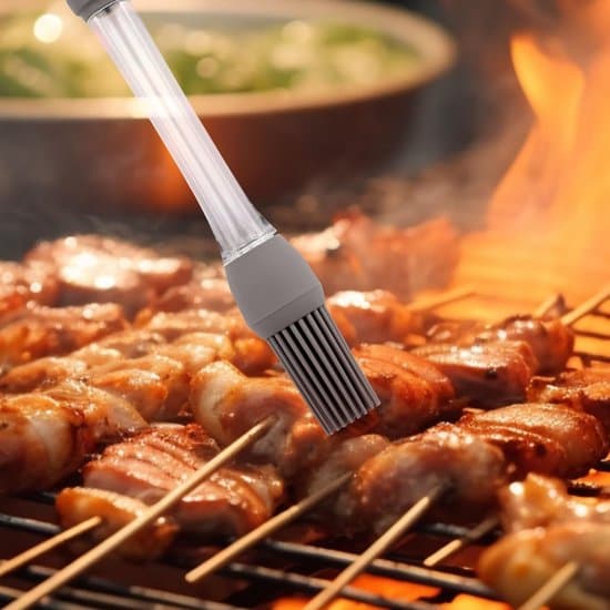 BOXOB 3-piece Silicone Basting Brushes - Heat Resistant for Grilling and Baking