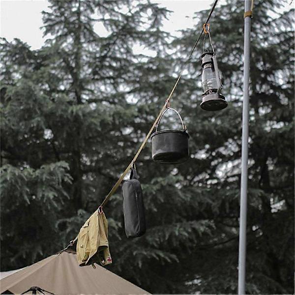 Tälttakförlängningsband Multifunktionell Klädstreck Rep Justerbar Utomhus Camping Tillbehör