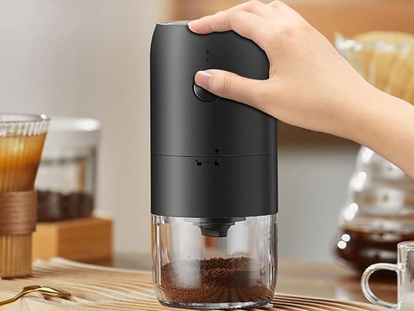 Kaffebönkvarn nötter örter stark elektrisk usb espresso