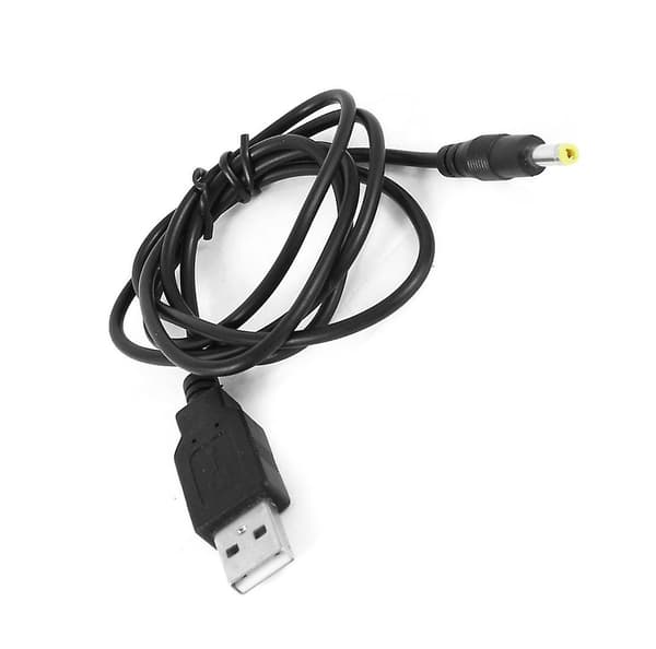 USB-opladningskabel til Panasonic HC-VX1 videokamera opladerledning Sort