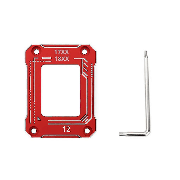 Lga17xx/18xx-bcf 12. ja 13. sukupolven CPU:n taivutuskorjauskiinnike, CPU:n taivutuskorjausrämi, CPU:n kiinnitys