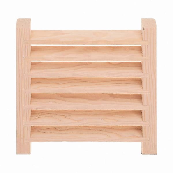 Cedar Luftventilpanel för Basturum med Luktreducering 19x19x1.7cm Enkelpack