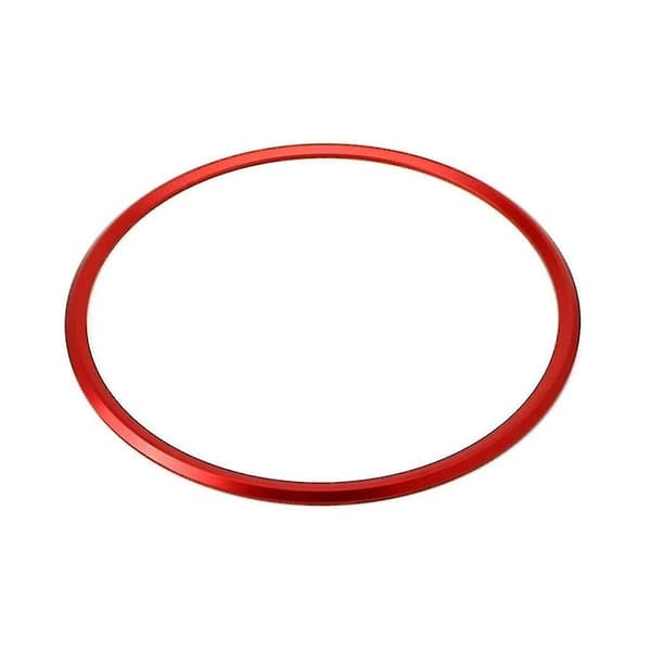 Rød Aluminiumsratt Ring Dekorasjon For / 911 (145mm)