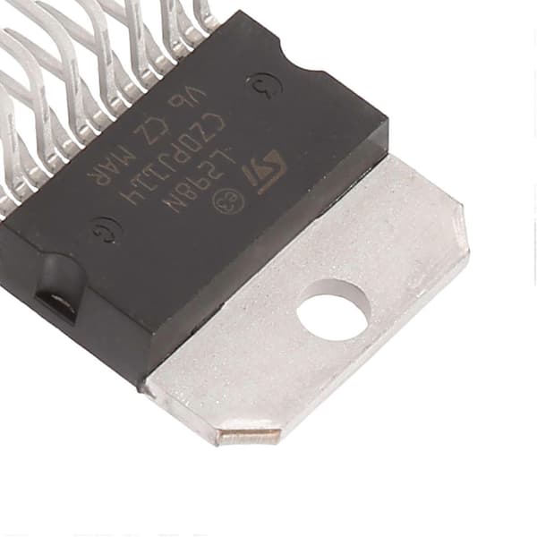 L298N Halvbro IC Motor Driver Modul In-Line Tændingscontroller ZIP15