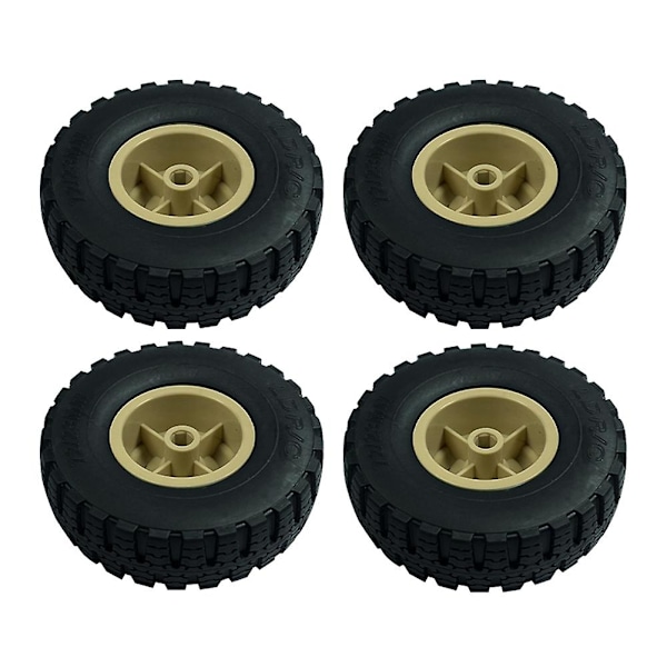 4 kpl -P06 Pyörä Renkaat Renkaat LDRC -P06 P06 Unimog 1/12 RC Kuorma-auton Auton Varaosat Tarvikkeet, Keltainen