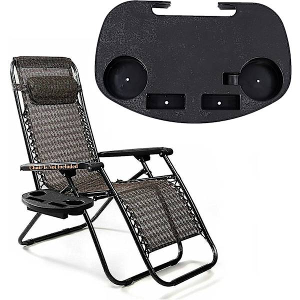 Clip-on Camping Stol Sidotabell Utomhus Trädgård Fiske Strand Förvaring Organizer