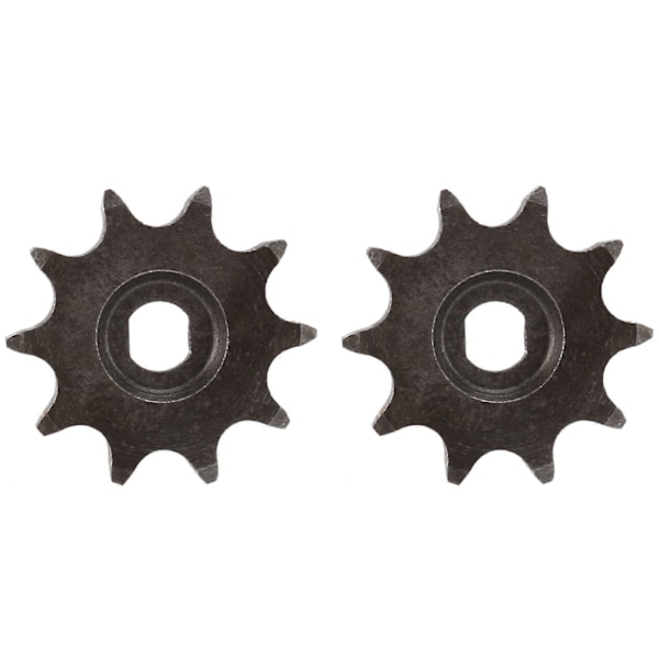 2 stk. Elektrisk scooter 10T 428 tandhjul til kædemotor Pinion Gear MY1020 DC-motor