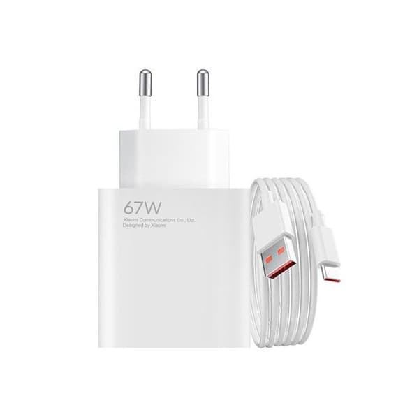 Xiaomi 67W Oplader + USB-C Kabel - Officiel