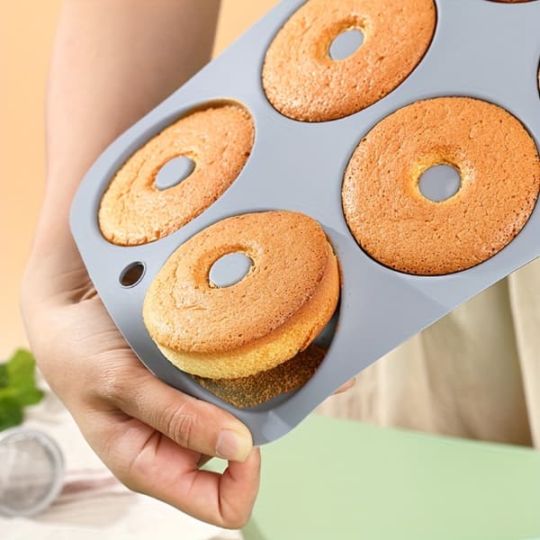 Silikon Bakeform for Donuts og Bagels