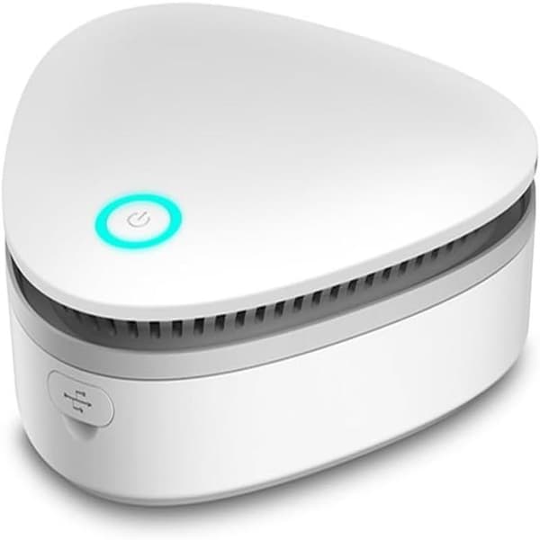 Portable Air Purifier, Energy-Saving Ozone Diffuser, Silent Odor Remover and Sterilizer for Home, Shoe Cabinet, and Refrigerator.
