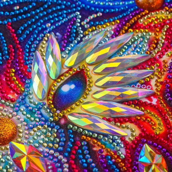 Suuri ylellinen 5D-timanttimaalaus Susi 47×57