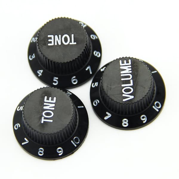 Til Pickup Covers 50 eller 52 mm Pol til Pol Knapper Tips (Sort)