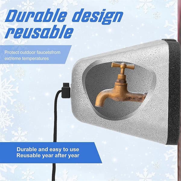 2 st. Utomhuskranöverdrag för vinter, Frostskyddande Utomhuskranöverdrag Universal