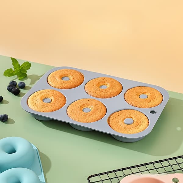 Silikon Bakeform for Donuts og Bagels
