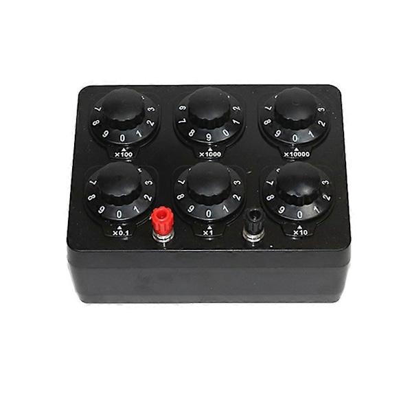 0-99999.9 Ohm Simpel Modstandsboks Præcision Variabel Dekade Modstand Undervisningsinstrument