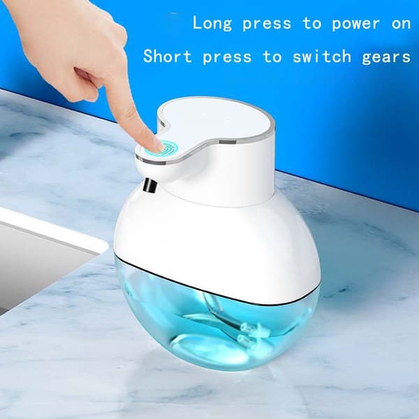 Automatic Gel Soap Dispenser - Hands-Free, 400ml Capacity, IPX5 Waterproof