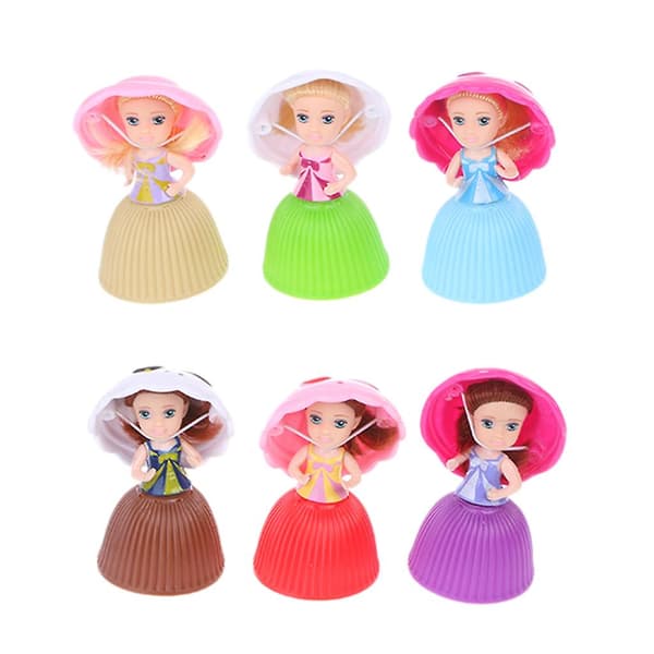 Fødselsdagsgave til piger Formtransformation Cupcake til Dukke Model 2-i-1 Baby