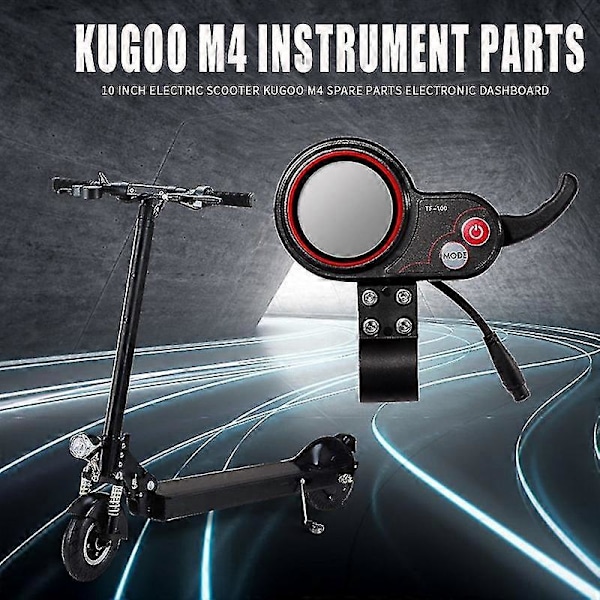 Elektrisk sparkcykel instrumentpanel för elektrisk skoter S