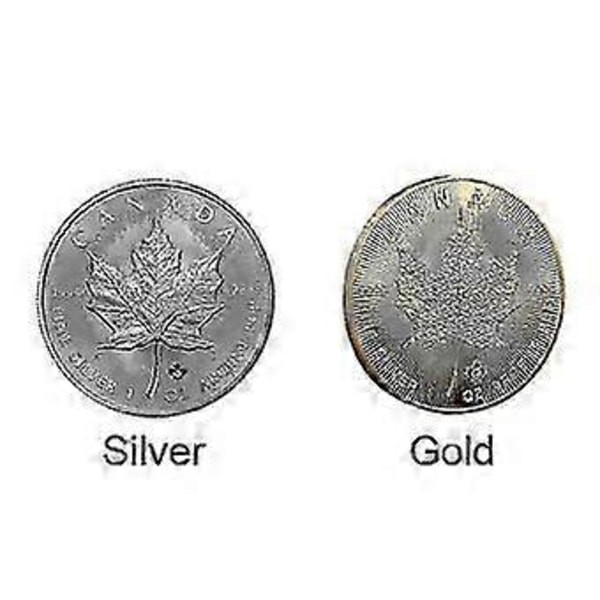 Kanadensiskt Lönnlöv 1 Uns .9999 Silvermynt Dollar Ocirkulerat Minnesmynt