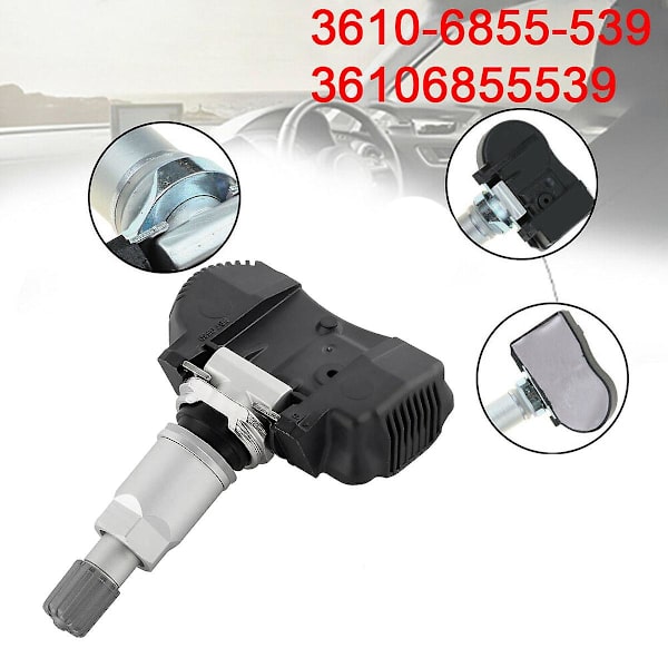 TPMS Däcktrycksgivare för 1 2 3 4-serien X1 X2 X5 X6 Mini 36106855539, 36106881890, 36106856209 1 st