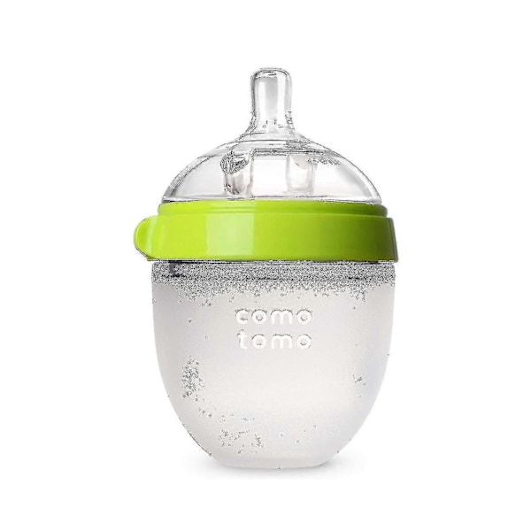 Comotomo Natural Feel Babyflaska, Grön, 150 ml