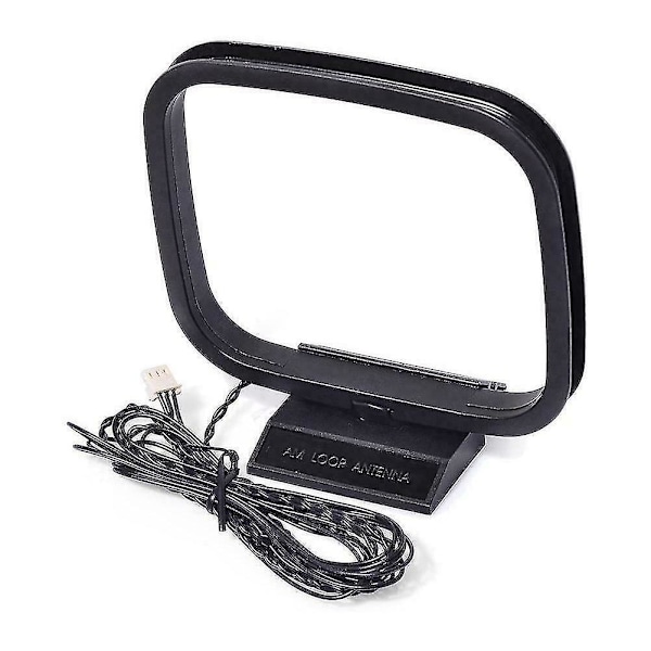 1 stk. AM/FM Loop Antenne 3-benet Stik Til HIFI Receiver Audio System .DECO.