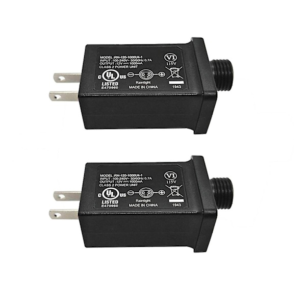 12v 1a Klasse 2 Strømforsyning, LED Transformer Udskiftning Til Lyskæde Oppustelig Enhed