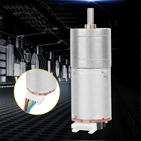 DC 6V Encoder Gear Motor Hastighedsreduktionsmotor til Robot RC Bil DIY Motor Legetøj