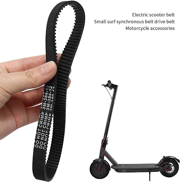 3 st 3m-384-12 drivrem för elcykel E-bike Scooter Motorcykel