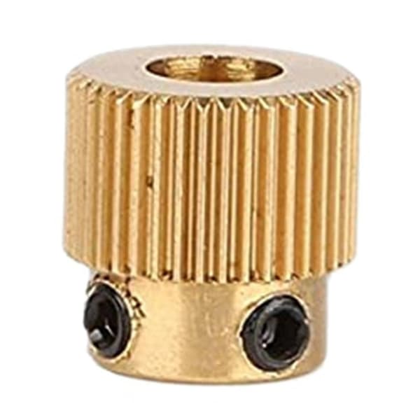 6 stk. Robuste 3D-printerdele Driver 26 Tand Hjul Messing Ekstruder Hjul Gear til Printer -10 -10s S4 S5 3 Pro