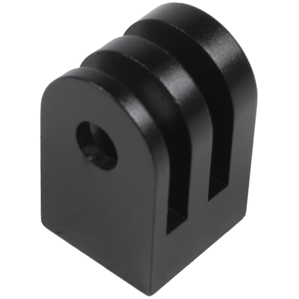 Mini stativfeste i aluminiumlegering for utendørs sportskameraer, baseadapter for alle 1/4 tommers skrue-monopod