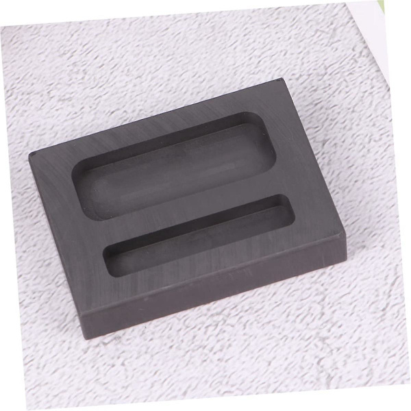 2 st Graphite Smyckesformar 2 Fack Förädling Skrotstav Kombinationsform Metalltacka Form Graphite Form