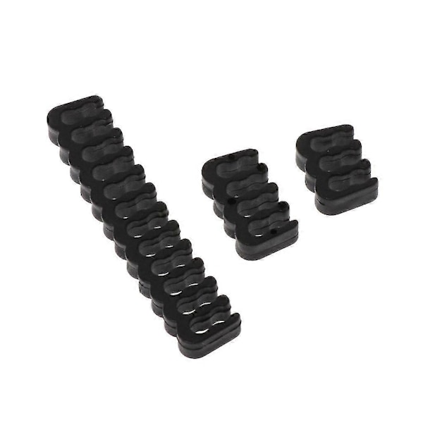Kabelkam til 2,5-3,0 mm PC strømkabler Organizer Ledningsstyring 6/8/24pin