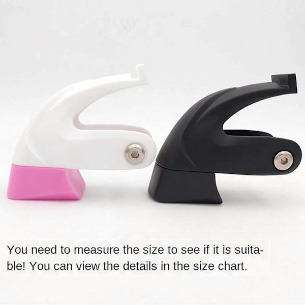 Universal Inline Skate Bremsestopper, Rulleskøjtebremseklods, Sort